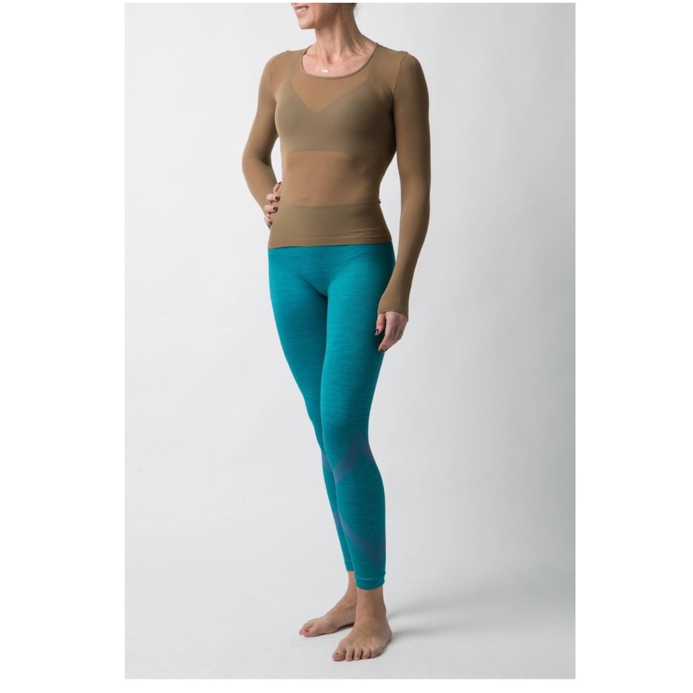 Pliē Heathered Seamless Compression Legging Large
